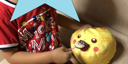 アンパンマンチョコをお裾分け